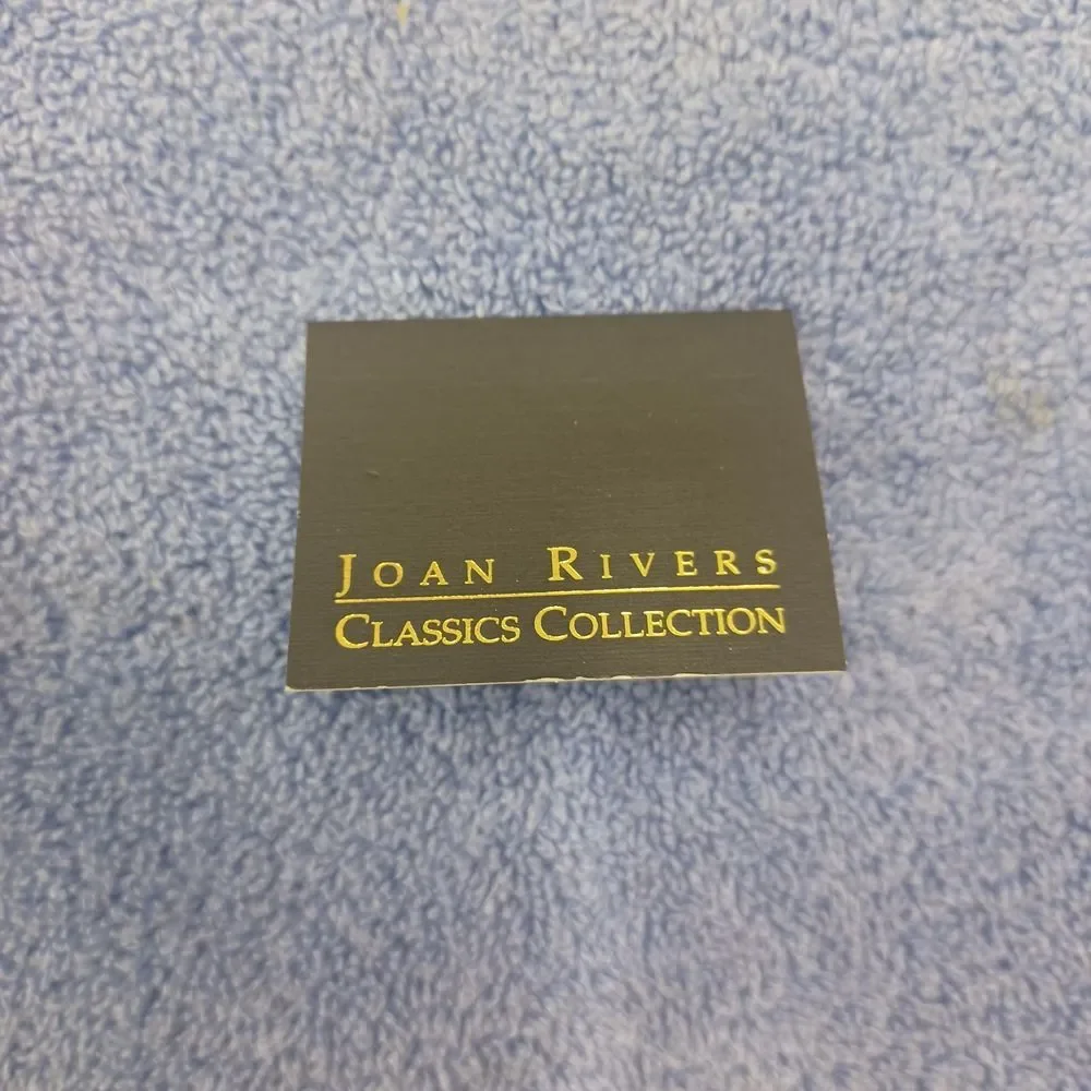 Joan Rivers Classics Collection Decorative Black,Gold Egg Ornament Holiday Decor